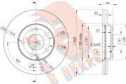 78RBD22233 nezařazený díl R BRAKE