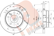 78RBD22315 R BRAKE nezařazený díl 78RBD22315 R BRAKE