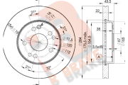 78RBD27200 R BRAKE nezařazený díl 78RBD27200 R BRAKE