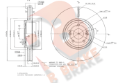 78RBD27357 nezařazený díl R BRAKE