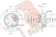 78RBD29900 nezařazený díl R BRAKE