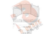 RB1043-110 nezařazený díl R BRAKE