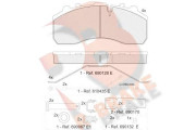 RB1194-225 R BRAKE nezařazený díl RB1194-225 R BRAKE