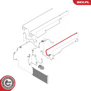 54SKV618 ESEN SKV vysoko/nízkotlakové vedenie klimatizácie 54SKV618 ESEN SKV