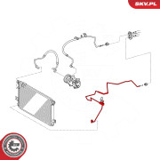 54SKV710 Vysokotlaké / nízkotlaké vedení, klimatizace ESEN SKV