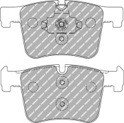 FCP4394H FERODO RACING sada brzdových platničiek kotúčovej brzdy FCP4394H FERODO RACING