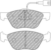 FDS1052 FERODO RACING sada brzdových platničiek kotúčovej brzdy FDS1052 FERODO RACING