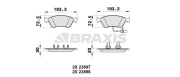 AB0320 BRAXIS nezařazený díl AB0320 BRAXIS