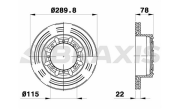 AD1062 BRAXIS nezařazený díl AD1062 BRAXIS