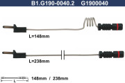 B1.G190-0040.2 Vystrazny kontakt, opotrebeni oblozeni GALFER