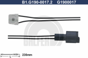 B1.G190-0017.2 GALFER výstrażný kontakt opotrebenia brzdového oblożenia B1.G190-0017.2 GALFER