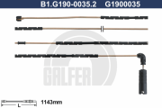 B1.G190-0035.2 GALFER výstrażný kontakt opotrebenia brzdového oblożenia B1.G190-0035.2 GALFER