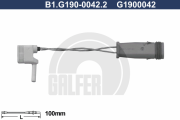 B1.G190-0042.2 GALFER výstrażný kontakt opotrebenia brzdového oblożenia B1.G190-0042.2 GALFER