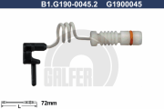 B1.G190-0045.2 GALFER výstrażný kontakt opotrebenia brzdového oblożenia B1.G190-0045.2 GALFER