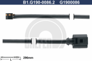 B1.G190-0086.2 GALFER výstrażný kontakt opotrebenia brzdového oblożenia B1.G190-0086.2 GALFER