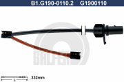 B1.G190-0110.2 GALFER výstrażný kontakt opotrebenia brzdového oblożenia B1.G190-0110.2 GALFER