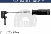B1.G190-0120.2 GALFER výstrażný kontakt opotrebenia brzdového oblożenia B1.G190-0120.2 GALFER
