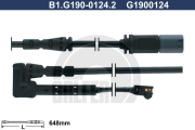 B1.G190-0124.2 GALFER výstrażný kontakt opotrebenia brzdového oblożenia B1.G190-0124.2 GALFER