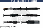 B1.G190-0125.2 GALFER výstrażný kontakt opotrebenia brzdového oblożenia B1.G190-0125.2 GALFER