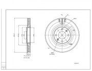 232 231 Brzdový kotouč HART