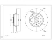 241 051 Brzdový kotouč HART