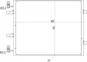 614 558 Kondenzátor, klimatizace HART