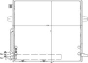 621 598 Kondenzátor, klimatizace HART