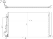 621 702 Kondenzátor, klimatizace HART