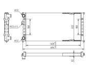 637 211 Chladič, chlazení motoru HART