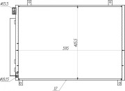 645 302 Kondenzátor, klimatizace HART