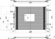 645 306 Kondenzátor, klimatizace HART