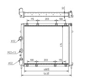 601 389 Chladič, chlazení motoru HART