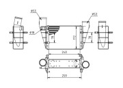 603 825 Chladič turba HART
