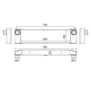612 836 Chladič turba HART