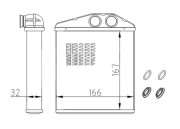 608 009 Výměník tepla, vnitřní vytápění HART