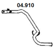04.910 Výfuková trubka NOVAK