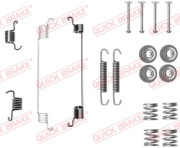 105-0014 Sada příslušenství, brzdové čelisti QUICK BRAKE