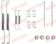 105-0507 QUICK BRAKE sada príslużenstva brzdovej čeľuste 105-0507 QUICK BRAKE
