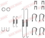 105-0549 Sada příslušenství, brzdové čelisti QUICK BRAKE