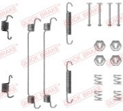 105-0657 Sada příslušenství, brzdové čelisti QUICK BRAKE