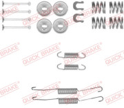 105-0778 Sada příslušenství, brzdové čelisti QUICK BRAKE