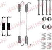 105-0796 Sada příslušenství, brzdové čelisti QUICK BRAKE