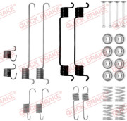 105-0802 Sada příslušenství, brzdové čelisti QUICK BRAKE