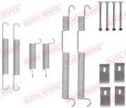 105-0844 Sada příslušenství, brzdové čelisti QUICK BRAKE