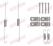 105-0888 Sada příslušenství, brzdové čelisti QUICK BRAKE