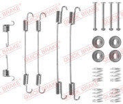 105-0750 Sada příslušenství, brzdové čelisti QUICK BRAKE