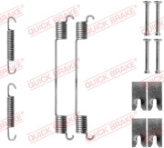 105-0814 Sada příslušenství, brzdové čelisti QUICK BRAKE