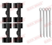 109-0009 Sada příslušenství, obložení kotoučové brzdy QUICK BRAKE