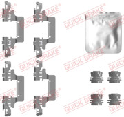 109-0129 Sada příslušenství, obložení kotoučové brzdy QUICK BRAKE