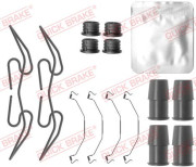 109-0133 Sada příslušenství, obložení kotoučové brzdy QUICK BRAKE